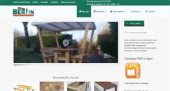 Desktop Screenshot of menuiserie-bertin.com